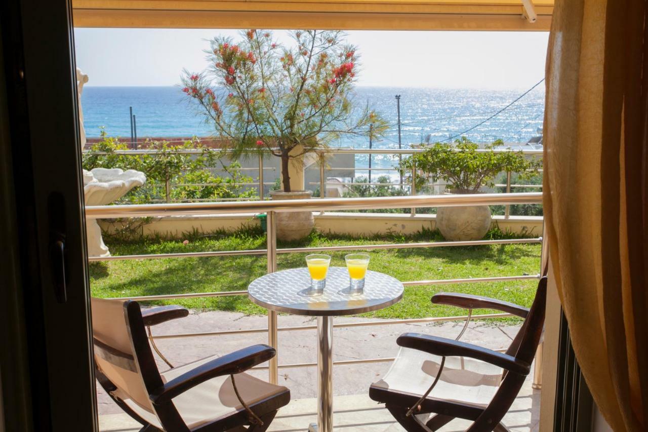 Siarbas Hotel Paralia Vrachou Dış mekan fotoğraf