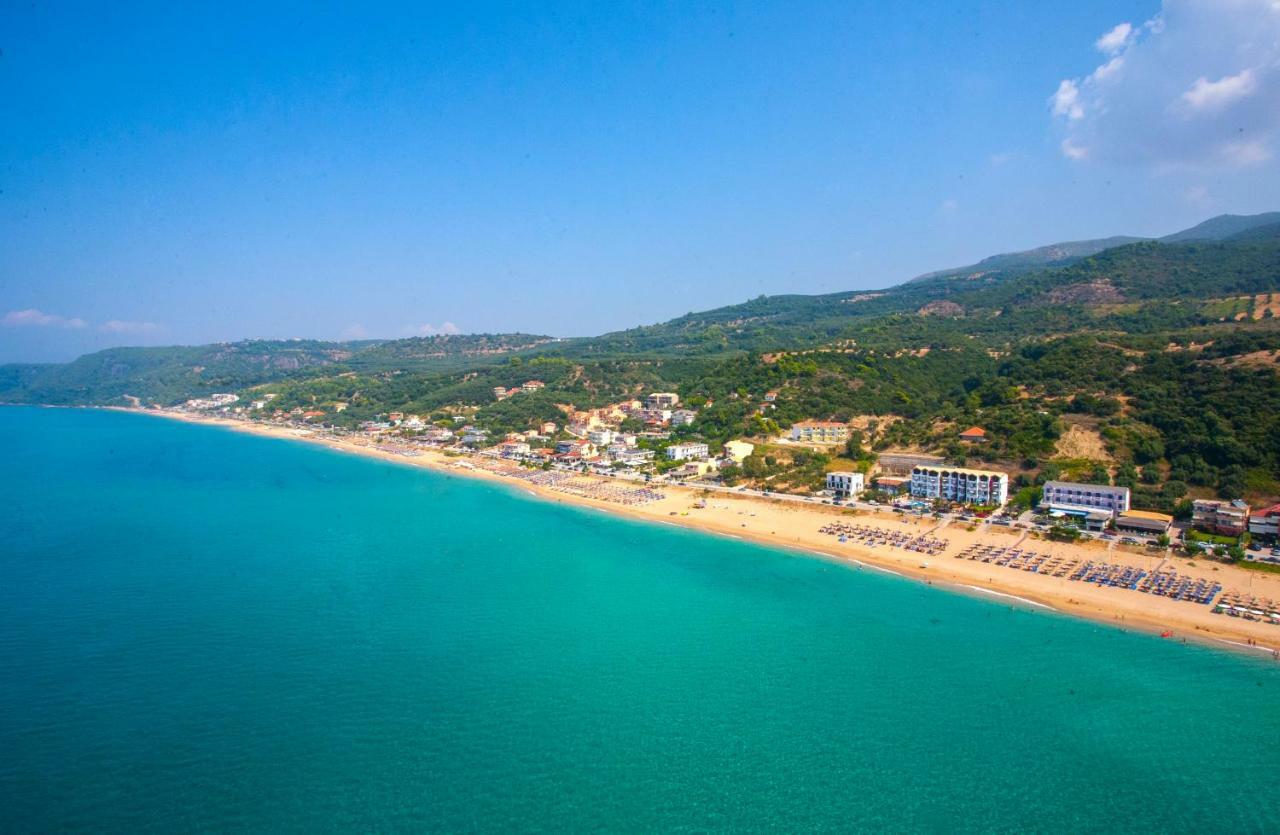 Siarbas Hotel Paralia Vrachou Dış mekan fotoğraf
